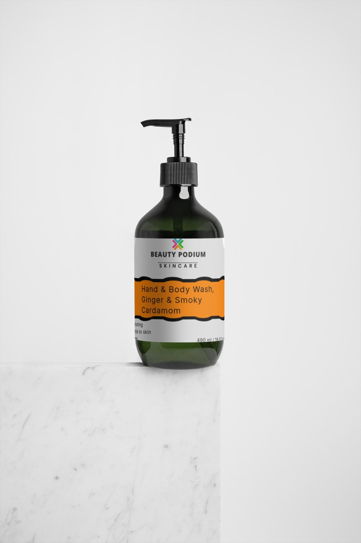 Hand & Body Wash, Ginger & Smoky Cardamom